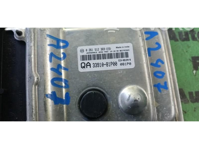 Блок управления двигателем Блок управления 0261S12369, 3391081P00   Suzuki Ignis
