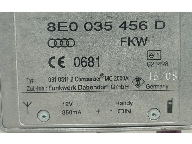 Řídící jednotka 8E0035456D Audi Q7 4L 2008