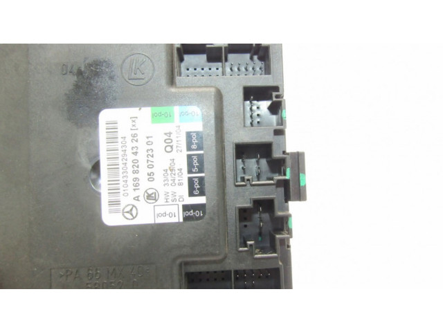 Блок управления A1698204326 Mercedes-Benz A W169