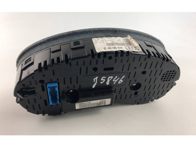 Панель приборов 8P0920981G Audi A3 S3 A3 Sportback 8P