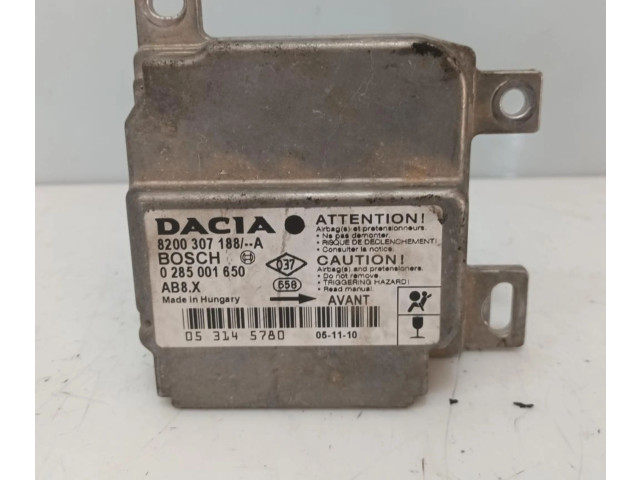 Блок подушек безопасности 8200307188A, CENTRALITAAIRBAG Dacia Logan I