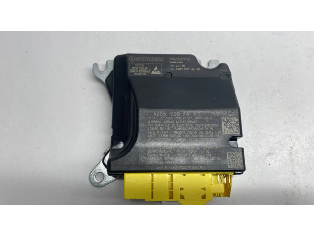 Блок подушек безопасности A2059009445   Mercedes-Benz EQC
