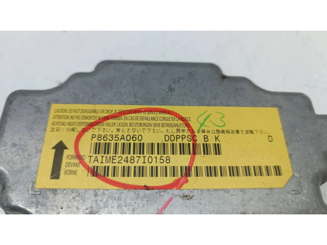 Блок подушек безопасности P8635A060, DDPPSCB Mitsubishi Lancer VIII