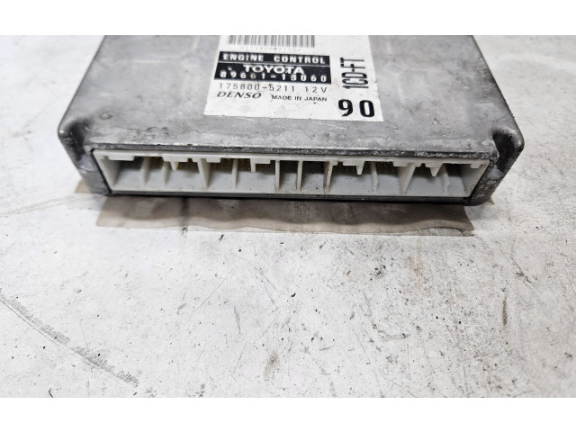 Блок управления двигателя 8966113060, 1758005211 Toyota Corolla Verso E121