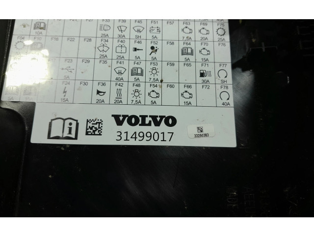 Pojistková skříňka 31398001, 31398001 Volvo S90, V90 2017