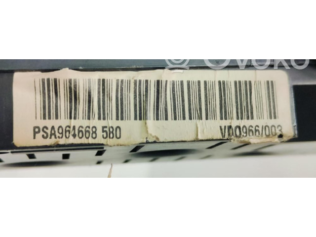 Панель приборов 9646685580 Citroen Xsara Picasso