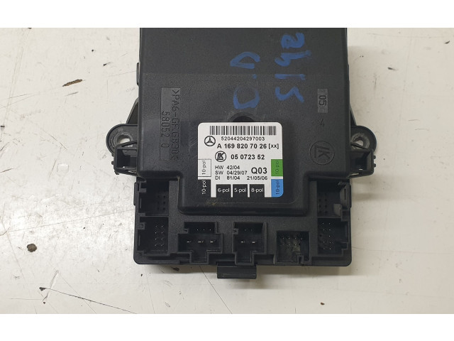 Блок управления A1698207026   Mercedes-Benz A W169