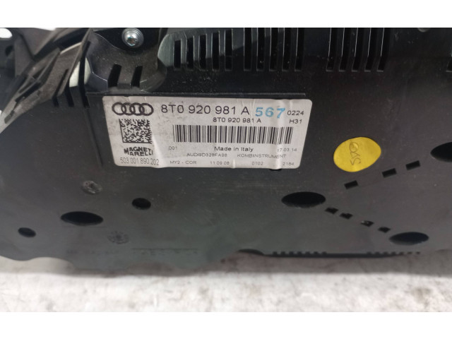 Přístrojová deska Audi A5 8T 8F 2011 8T0920981A