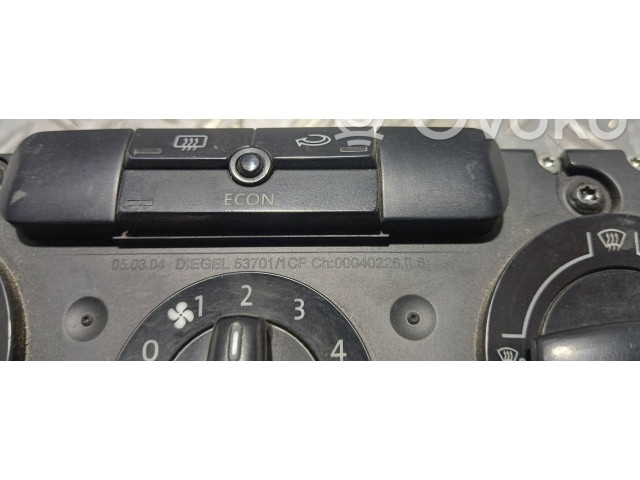 Блок управления климат-контролем 537011, 00040226 Volkswagen Caddy