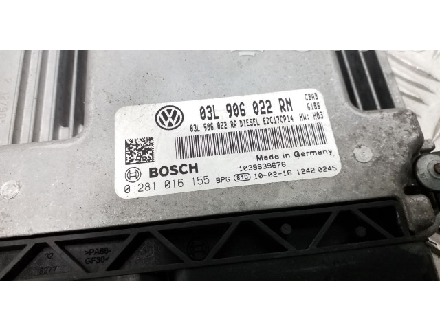 Řídící jednotka 03L906022RN, 03L906022RP Volkswagen Tiguan 2010