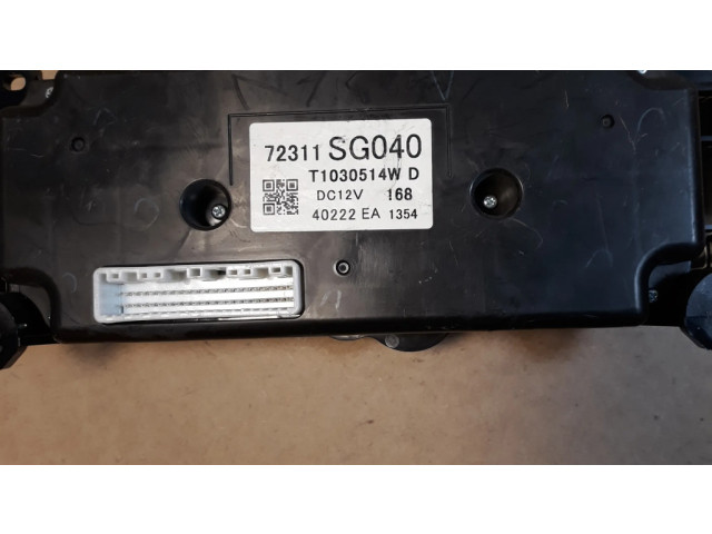 Блок управления климат-контролем 72311SG040 Subaru Forester SJ