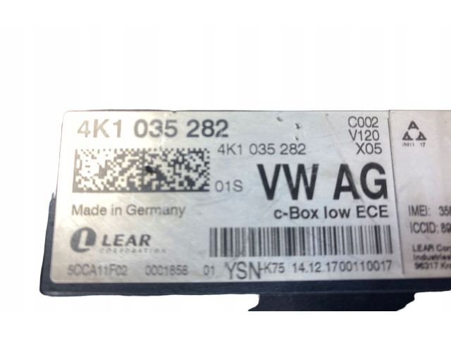 Блок комфорта 4K1035282 Audi A6 S6 C8 4K
