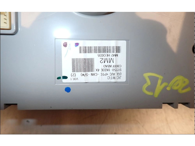 Блок управления климат-контролем 972501K0304X Hyundai ix20