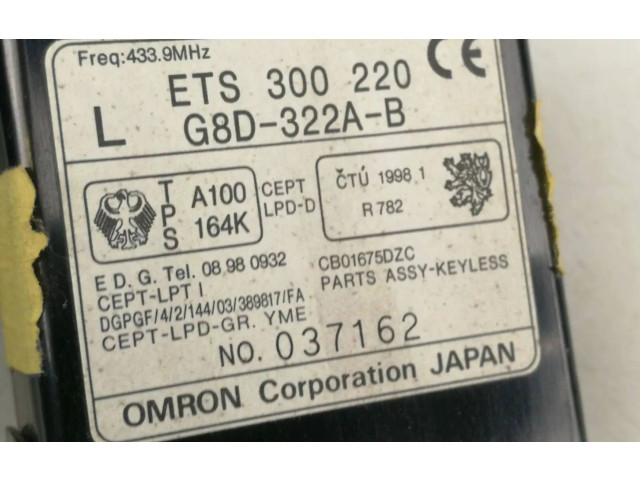 Блок управления G8D-322A-B Mazda Premacy