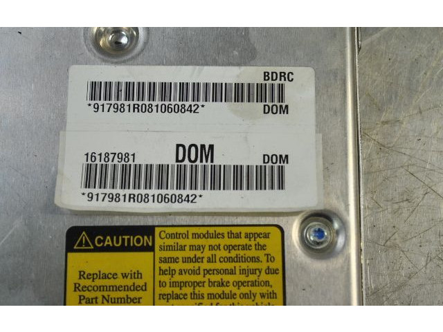 Блок управления АБС 16187981   Pontiac Trans Sport