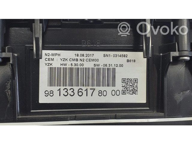 Přístrojová deska Citroen C3 2019 9813361780