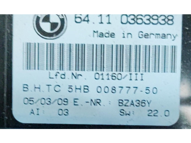 Блок управления климат-контролем 306D3   BMW X3 E83