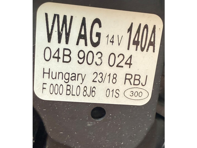 Генератор 04B903024, F000BL08J6   Audi A1      