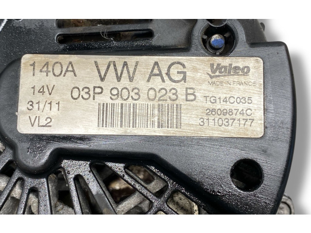 Турбина Генератор Skoda Fabia Mk2 (5J) 03P903023B, 311037177 для двигателя CFWA