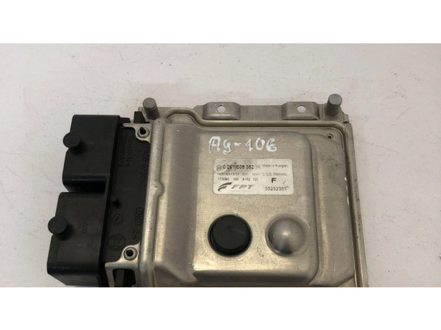 Блок управления двигателя 55252355, 0261S09352   Fiat 500L