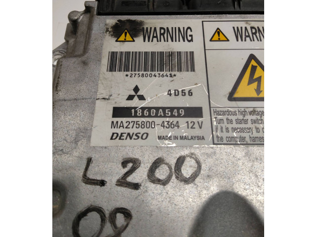 Řídící jednotka 1860A549, MA2758004364 Mitsubishi L200 2008