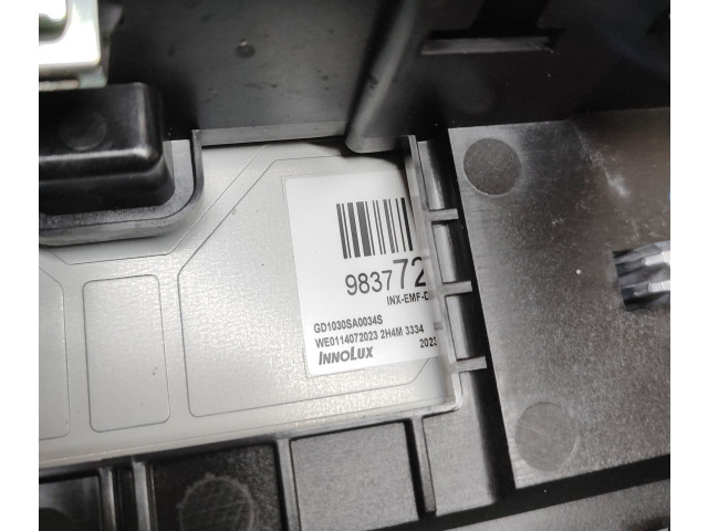 Дисплей 9837721380, 9841452080 Peugeot 2008 II