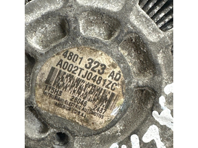 Генератор 4801323AD, A002TJ0481ZC Dodge Caliber 2.0
