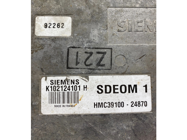 Блок управления двигателя K102124101J, HMC3910024871 Hyundai Pony