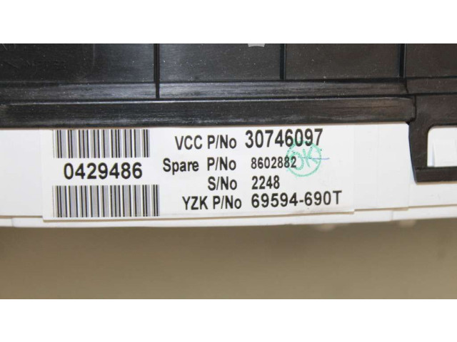 Панель приборов 36050540 Volvo S60