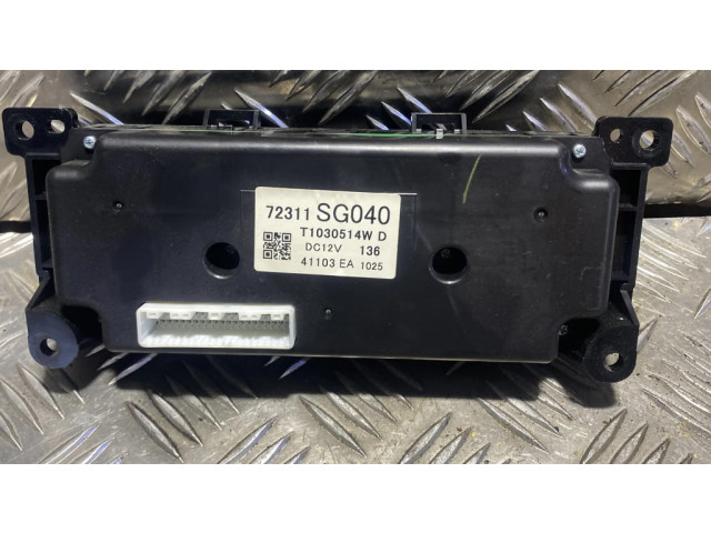 Блок управления климат-контролем 72311SG040 Subaru Forester SJ