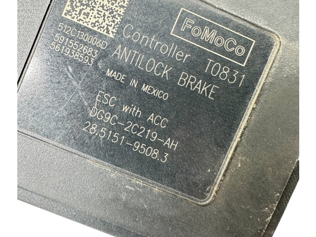 Блок АБС DG9C2C219AH, DG9C2C405AH Ford Fusion II 2013 - года