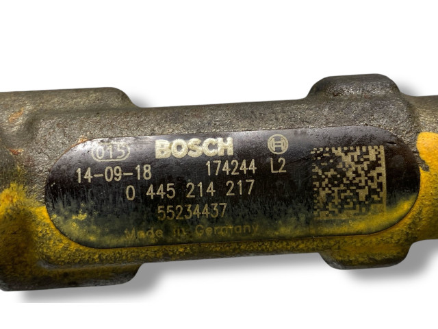 Блок управления климат-контролем 0445214217, 55234437   Fiat Doblo