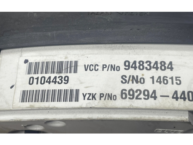 Панель приборов 9483484, 0104439   Volvo S80       