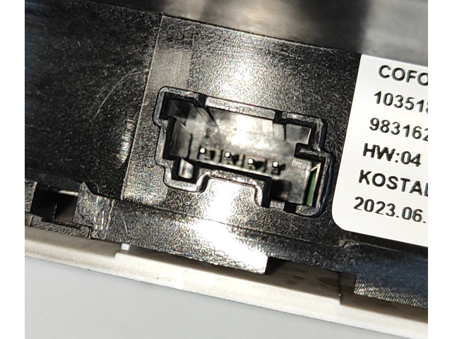 Дисплей    9831623080, 9840456580   Citroen C4 III e-C4