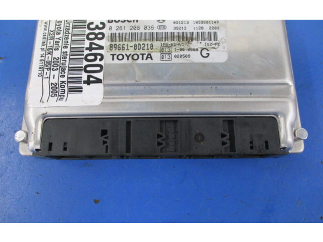 Řídící jednotka 89661-0D210, 89661-0D210 Toyota Yaris Verso 2004