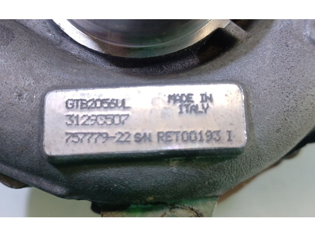  Турбина Volvo XC90  31290507, GTB2056VL   для двигателя D5244T18      