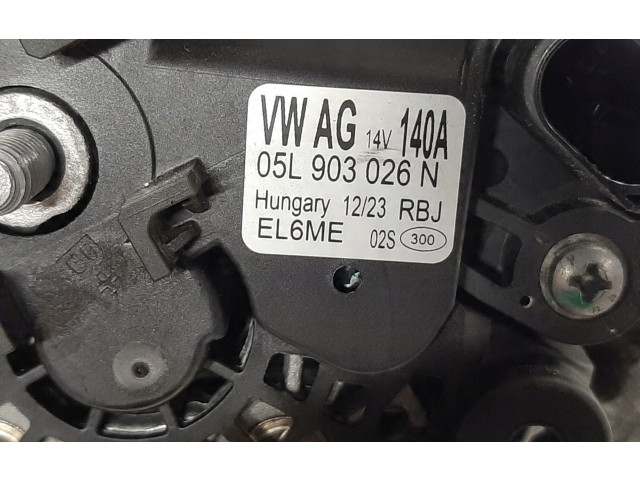 Генератор 05L903026N, 05L903026N   Audi Q3 F3      