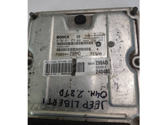 Блок управления двигателя P56044299AD, 1265106181 Jeep Liberty