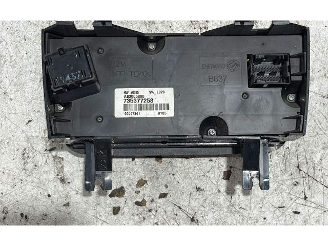 Блок управления климат-контролем 735377258, 735377258 Fiat Idea