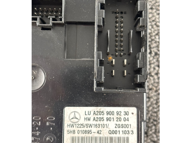 Блок управления A2059009230, 5HB01089542   Mercedes-Benz GLC X253 C253