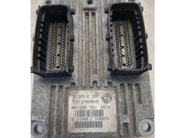 Блок управления двигателя BC0100456C, 866HGD9K   Fiat Punto (199)