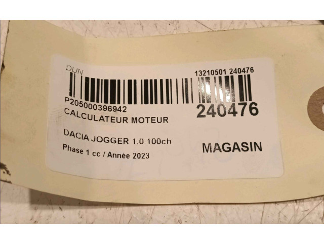 Блок управления двигателя 237106048S Dacia Jogger