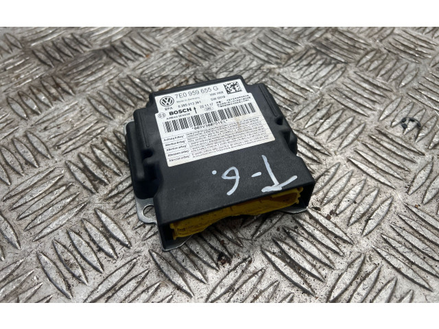 Блок подушек безопасности 7E0959655G, 0285013361   Volkswagen Transporter - Caravelle T6