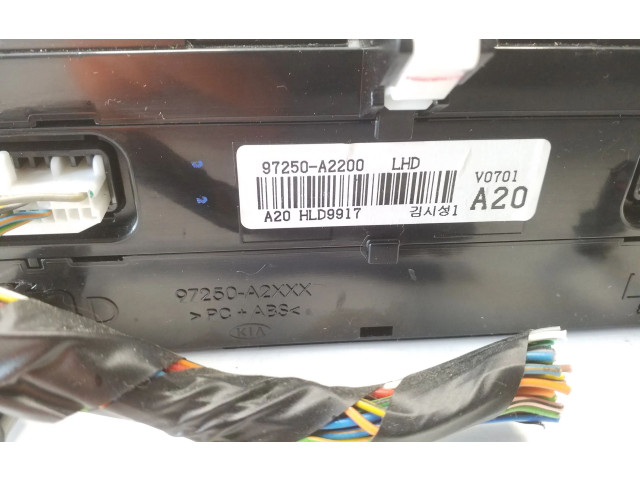 Блок управления кондиционера воздуха / климата/ печки (в салоне) 97250A2200   KIA Ceed