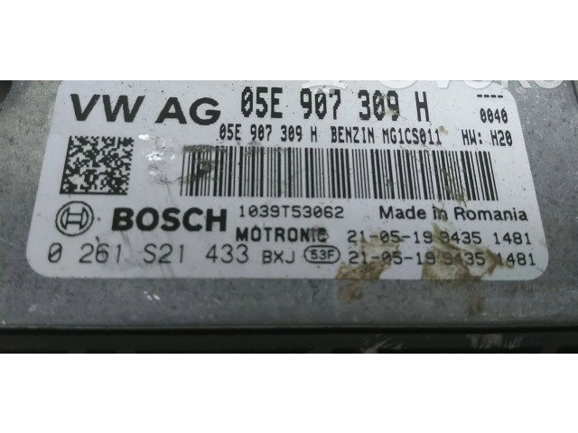 Блок управления двигателя 05E907309H, 0261S21433 Audi Q2 -