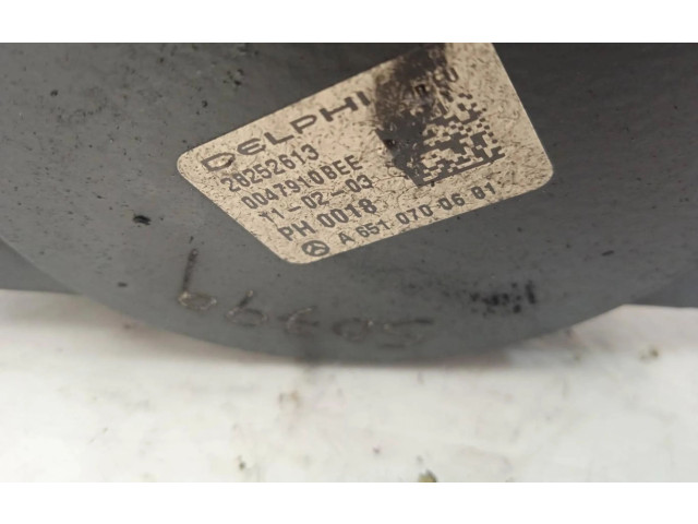 Vstřikovací čerpadlo A6510700601, BOMBAINYECCION Mercedes-Benz GLK (X204)