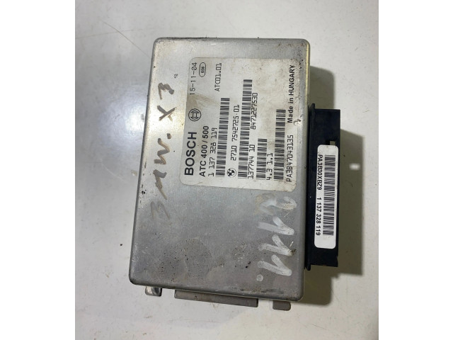 Блок управления коробкой передач 7542725, 1137328119 BMW X3 E83