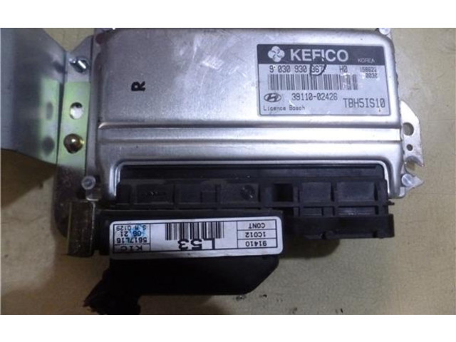 Блок управления двигателем Блок управления 9030930367F, 3911002426 Hyundai Getz