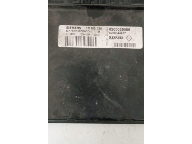 Řídící jednotka 8200059086, 8200059086 Renault Twingo I 2004