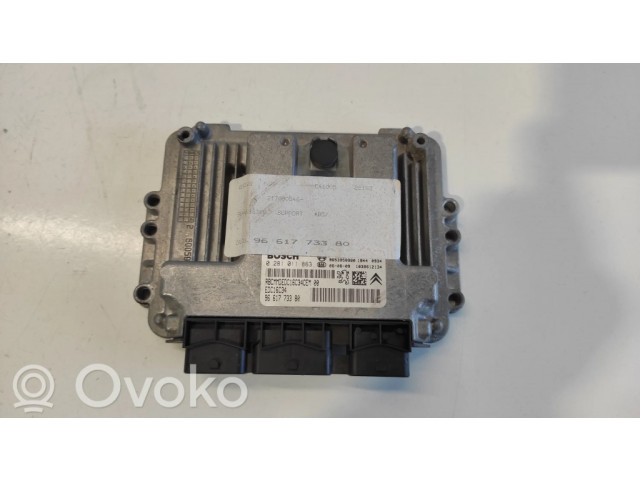 Блок управления двигателя 0281011863, 9661773380   Citroen C4 I